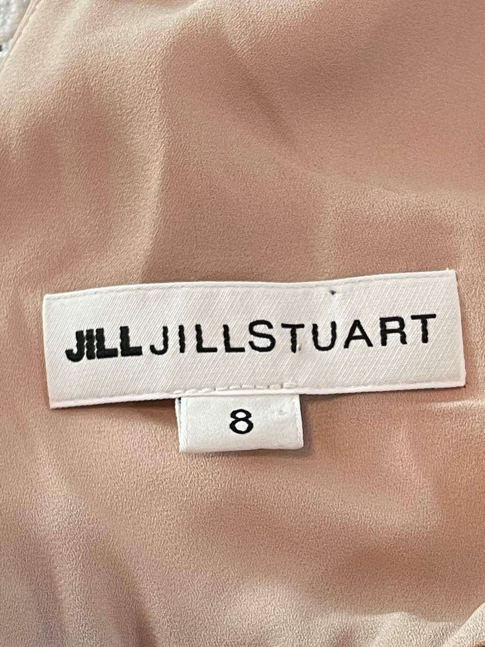 Jill Stuart Sleeveless White Floral Lace Sheath Dress size 8 - Picture 7 of 8